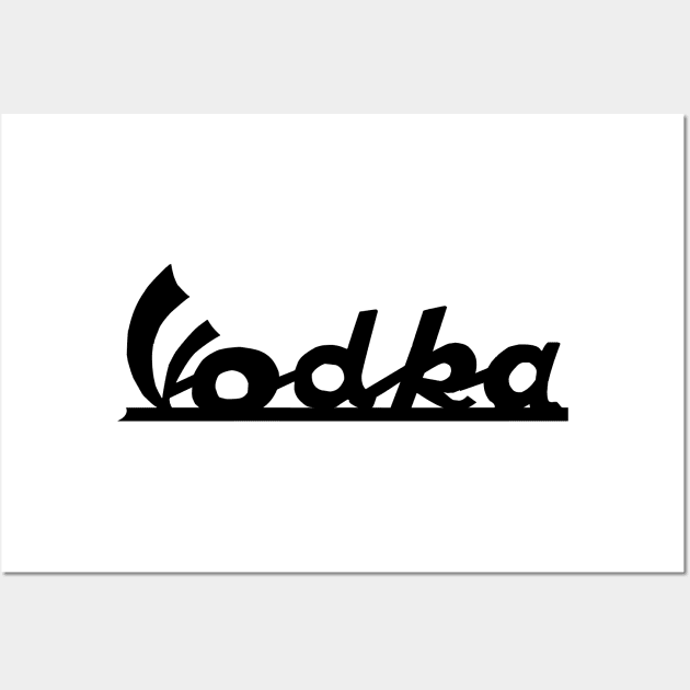 Vodka Wall Art by ezioman